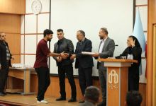 گزارش تصویری مراسم اختتامیه اولین  المپیاد ورزشی دانشجویان و تجلیل از مقام آوران ورزشی دانشگاه